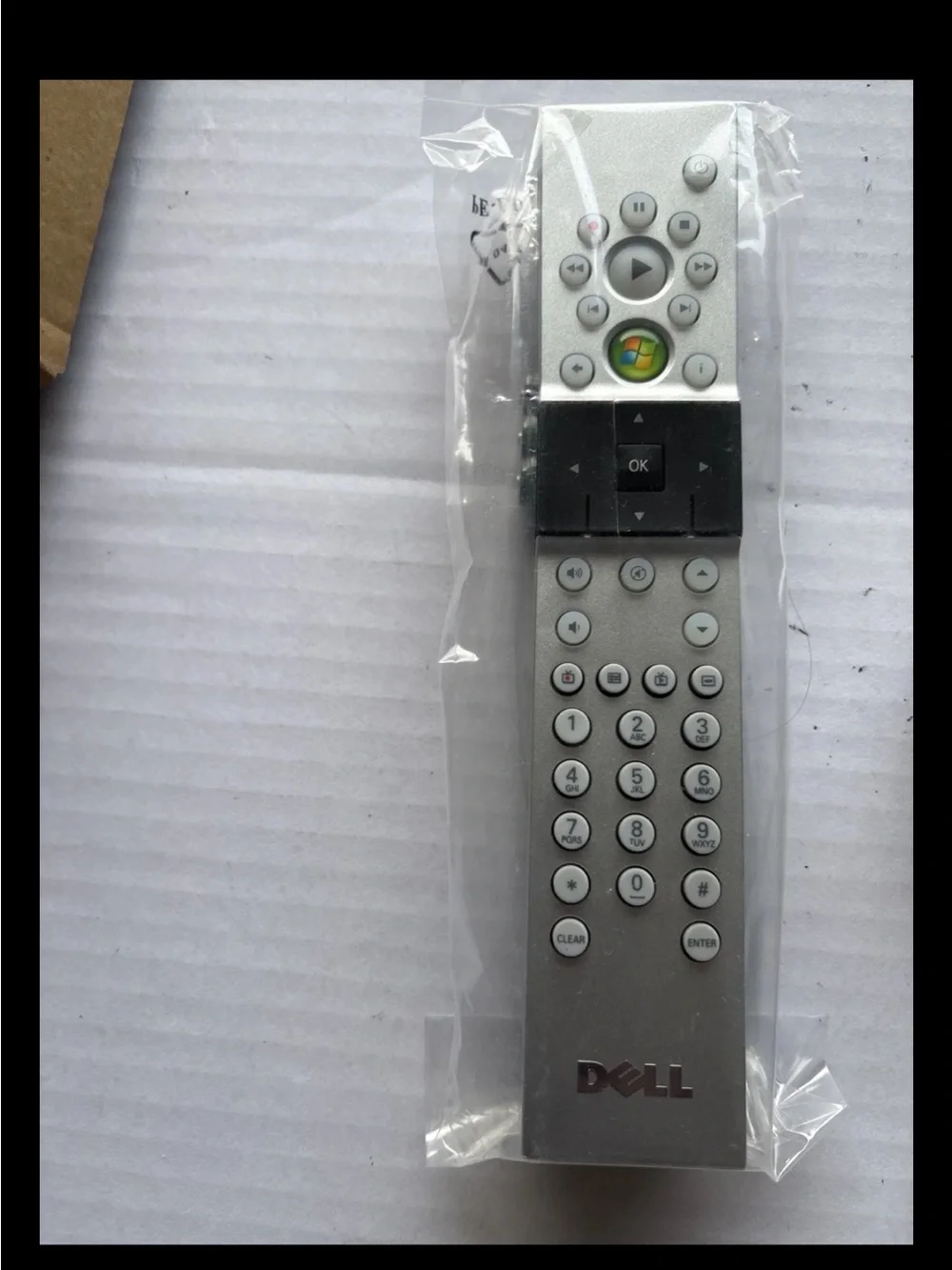 Dell Silver Remote Control MR 268 with Black IR Receiver and  Remitter